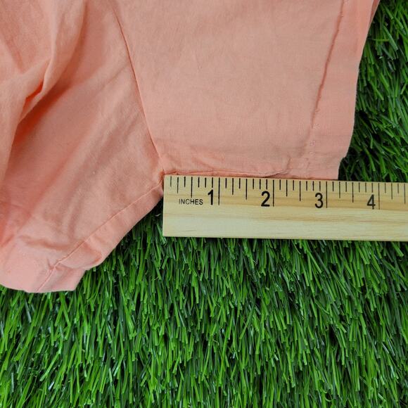 Vintage 80s Hot-Pants Gym Shorts Womens XS/S Peach USA Booty - Picture 8 of 12